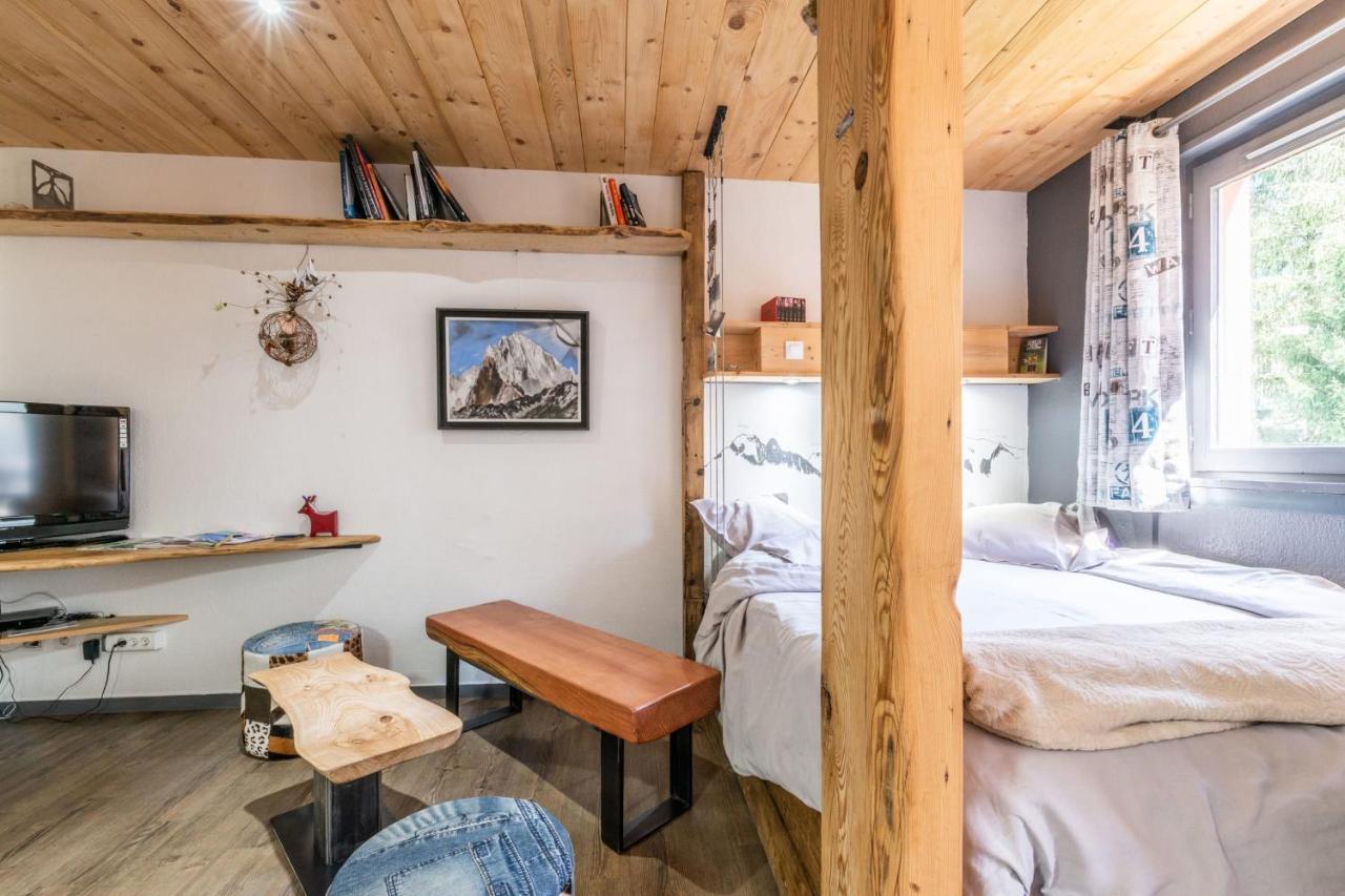 Modern Apt With Mont-Blanc View Chamonix Extérieur photo