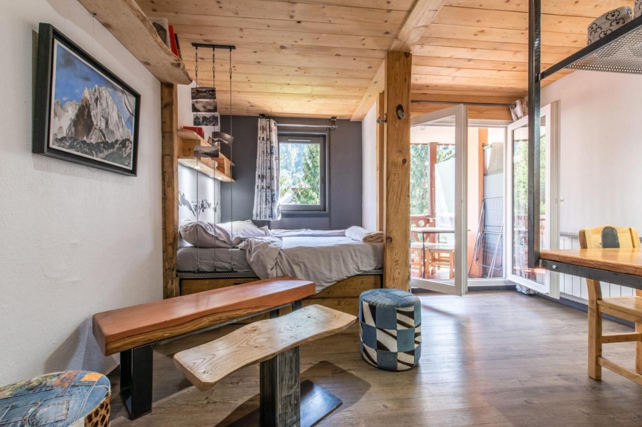 Modern Apt With Mont-Blanc View Chamonix Extérieur photo
